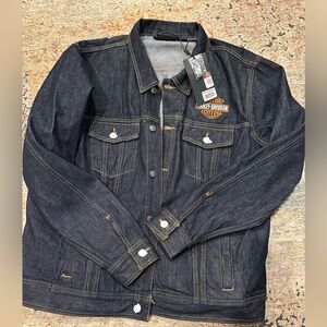 Harley-Davidson Men's Dark Denim Jacket